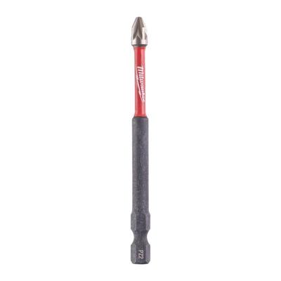 Milwaukee SHOCKWAVE™ IMPACT DUTY schroefbit PZ2 x 90 mm VE=1 - 4932430867 Milwaukee SHOCKWAVE™ IMPACT DUTY schroefbit PZ2 x 90 mm VE=1 - 4932430867