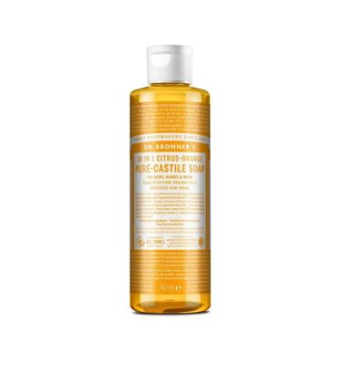 Dr. Bronner&apos;s Vloeibare zeep - pure castile - citrus - 240 ml