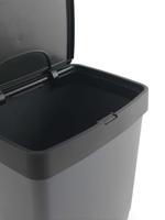 Recycling prullenbak SP Berner Antraciet 10 L 30 L x 2 Plastic 3 Compartimenten (1 Stuks) - thumbnail