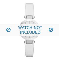 Horlogeband DKNY NY8749 / NY2403 Leder Wit 8mm - thumbnail