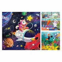 Ravensburger legpuzzel dieren ontdekkers - 3x49st. - thumbnail