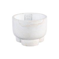 PTMD bloempot marmy crème m 14 cm | 8 stuks - thumbnail