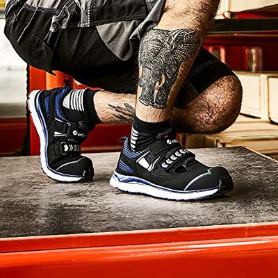 Albatros JETSTREAM IMPULSE LOW S1 ESD HRO SRA 647530241000043 Veiligheidsschoenen S1 Schoenmaat (EU): 43 Zwart/blauw 1 paar