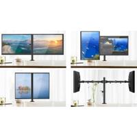 Techly ICA-LCD 482-D 31 Zwart flat panel bureau steun - thumbnail