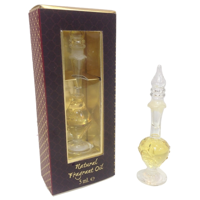 Geurolie in handgeblazen flesje rozen - 5ml (3 stuks) - S - thumbnail