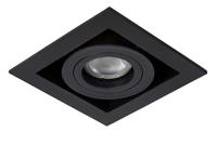 Lucide CHIMNEY - Inbouwspot - 1xGU10 - Zwart - thumbnail