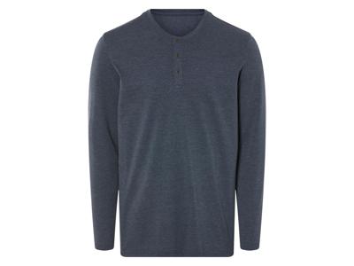 LIVERGY Heren shirt (Marineblauw, M) LIVERGY Heren shirt (Marineblauw, M)