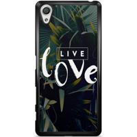 Sony Xperia X hoesje - Live love - thumbnail