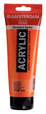 Royal Talens Amsterdam Standard Series Acrylverf Tube 250 ml - Azo-Oranje 276