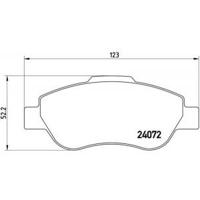 Remblokken set P23097 - thumbnail