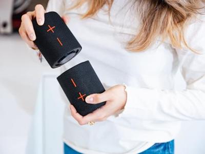 Draagbaar luidsprekersysteem Trevi XR 8A44 DOUBLE Zwart Bluetooth luidspreker