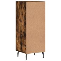 Dressoir 34,5x34x90 cm bewerkt hout gerookt eiken - thumbnail