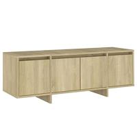 Tv-meubel 120x30x40,5 cm bewerkt hout sonoma eikenkleurig - thumbnail