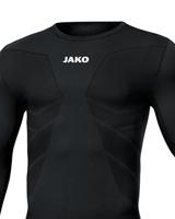 JAKO 6455 Longsleeve Comfort 2.0 - Zwart - XS - thumbnail