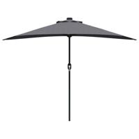Tuinparasol Antraciet 294 x 150 x 224 cm Stof - thumbnail