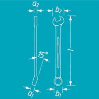 HAZET ring-steeksleutel ring spanner 10mm 600-10 - thumbnail