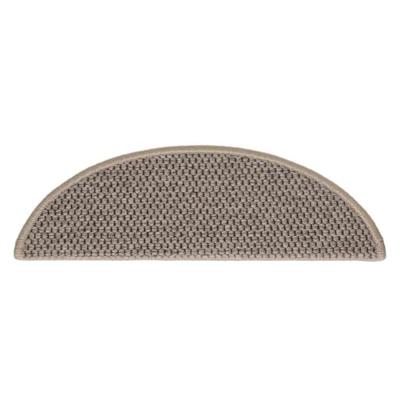 Trapmatten zelfklevend 15 st sisal-look 56x17x3 cm donkerbeige - thumbnail