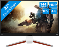 BenQ MOBIUZ EX3210U 4K Gaming Monitor (32 inch, IPS, 144 Hz, 1ms, HDR 600, HDMI 2.1, 48 Gbps volledige bandbreedte, VRR compatibel voor PS5, afstandsbediening) - thumbnail