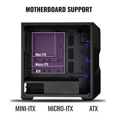 MasterBox TD500 Mesh - Midtowerbehuizing - E-ATX - 3x ARGB fan - ARGB controller - geen voeding (ATX) - zwart MasterBox TD500 Mesh - Midtowerbehuizing - E-ATX - 3x ARGB fan - ARGB controller - geen voeding (ATX) - zwart