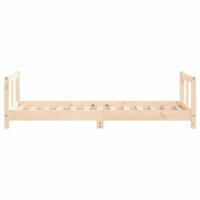 Kinderbedframe 80x160 cm massief grenenhout - thumbnail