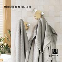 Umbra Melody Valet wandhaak naturel/nikkel - thumbnail