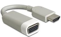 DeLOCK hdmi a > vga adapter (grijs, 0,15 meter) - thumbnail