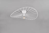 Plafondlamp Chapeau mat wit Excl. 1x E27 7W - thumbnail