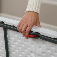 Vouwtafel Lifetime Wit 245 x 74 x 76 cm Staal - thumbnail