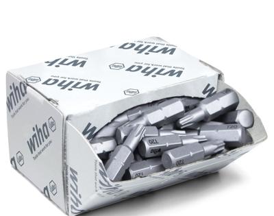 Wiha Bitset Standard 25 mm TORX® (T20) 50-delig 1/4" C6,3 in grootverpakking - 8067 - 08067 Wiha Bitset Standard 25 mm TORX® (T20) 50-delig 1/4" C6,3 in grootverpakking - 8067 - 08067