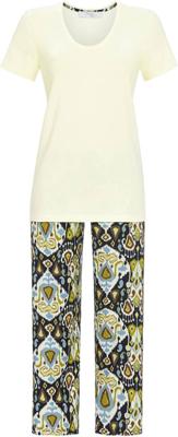 Bonte pyjama vanille Ringella