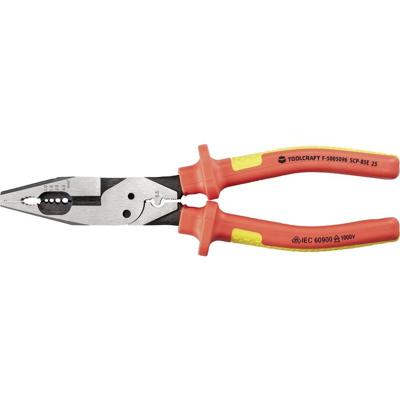 TOOLCRAFT TO-10187133 VDE Elektro-installatietang 1.5 tot 5.26 mm² TOOLCRAFT TO-10187133 VDE Elektro-installatietang 1.5 tot 5.26 mm²