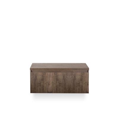 Frozen 3d Badmeubelset 100 cm - Greeplijst in kleur - Incl. Bovenblad Charleston