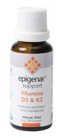 Epigenar Support Vitamine D3 en K2 Druppels 25ml - thumbnail
