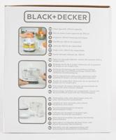 Elektrische juicer Black & Decker BXCJ25E Wit 25 W (350 ml) - thumbnail