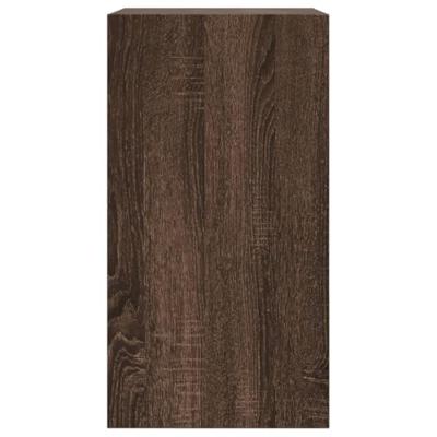 VidaXL Schoenenkast 60x34x63,5 cm bewerkt hout bruin eikenkleur