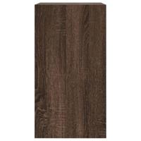 Schoenenkast 60x34x63,5 cm bewerkt hout bruineikenkleurig - thumbnail
