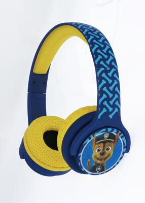 OTL Technologies - Paw Patrol Chase Kids PAW724 Draadloze Bluetooth-hoofdtelefoon voor kinderen, blauw