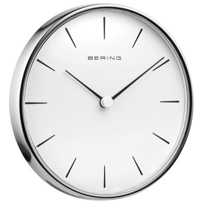 Bering Wandklok 162mm Silver 90162-04R Bering Wandklok 162mm Silver 90162-04R