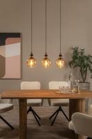 Lucide ILONA - Hanglamp - 3xE27 - Amber - thumbnail