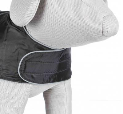 Trixie Hondenjas - waterdicht, fleece voering, verstelbare buikband - 40 cm zwart Trixie Hondenjas - waterdicht, fleece voering, verstelbare buikband - 40 cm zwart