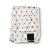 Elodie Details - Velvet Blanket - Monogram - thumbnail