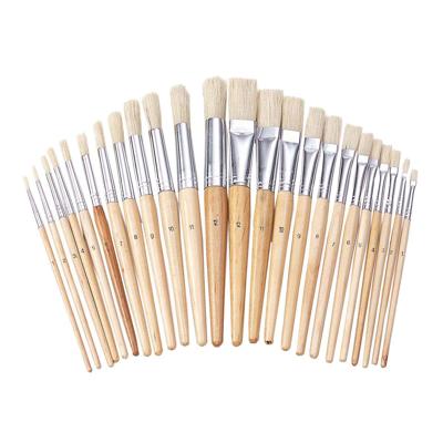 Colorations - houten kwasten, 24st.