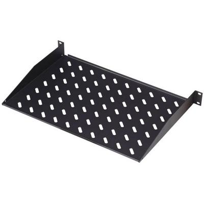 Digitus DN-19 TRAY-1-400-SW 19 inch Apparaatbodem voor patchkast 1 HE Vast inbouw Geschikt voor kastdiepte: vanaf 600 mm Zwart (RAL 9005)