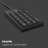 MOBILITY LAB toetsenbord - USB - zwart - netbook - thumbnail