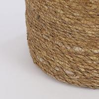 Mand Mica Decorations Atlantic Bruin vlechtwerk (20 x 20 cm) - thumbnail