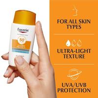 Eucerin Sun Hydro Protect Ultra Light Fluid SPF50+ 50ml - thumbnail