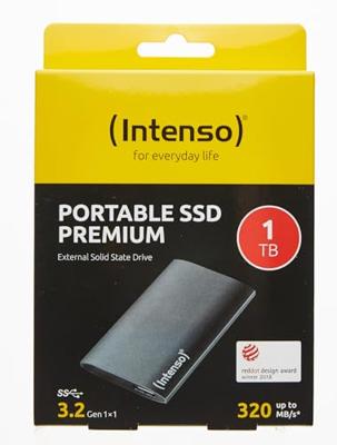 Externe Harde Schijf INTENSO 3823460 1,8" 1TB SSD 1 TB SSD - thumbnail