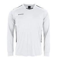 Stanno 411004 First Long Sleeve Shirt - White-Black - S - thumbnail