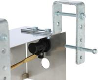 Rvs vlotter met ophangbeugel - thumbnail