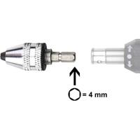 Donau Elektronik MBS01 Snelspanboorhouder met 4mm-zeskantbit 0,3 - 3,2 mm - thumbnail